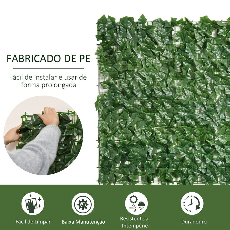 Cobertura Artificial em Rolo de 3x1m para Varanda Planta decorativa