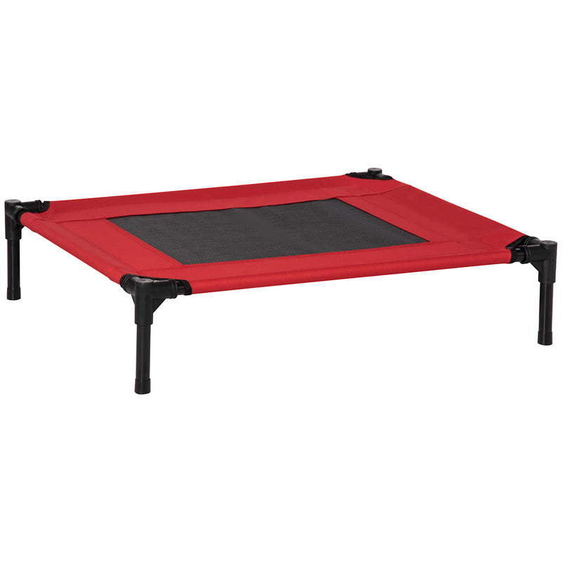 Cama para Animais de Estimação Tecido Cinzento 76x61x18cm