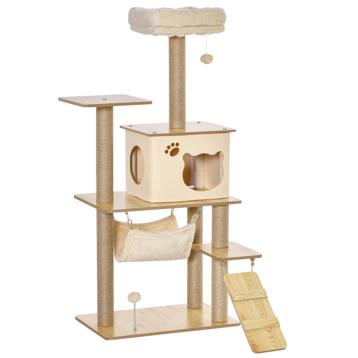 Arranhador completo 130cm Bege